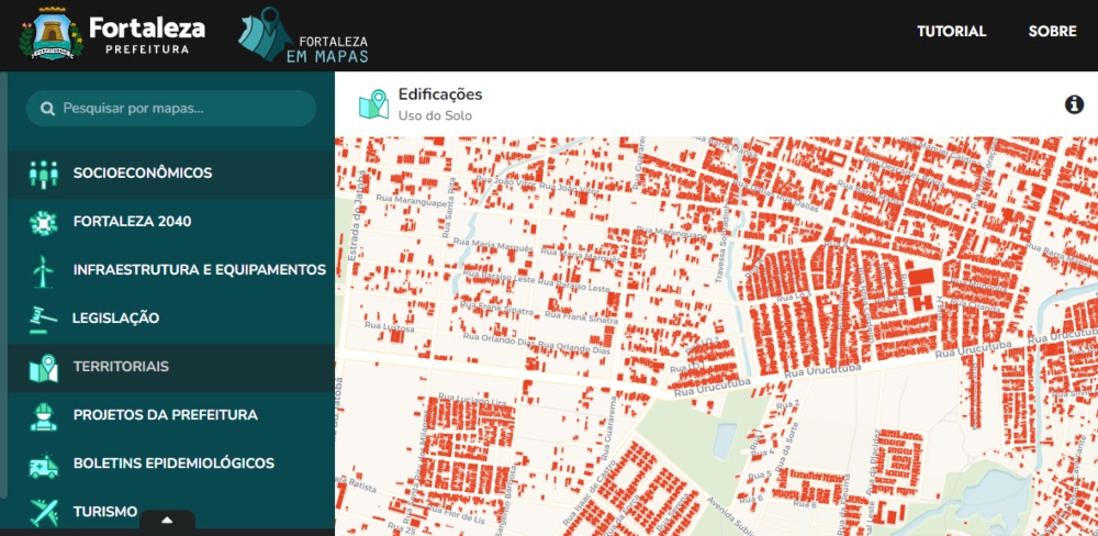 Mapas podem ser adaptados e baixados em diferentes formatos