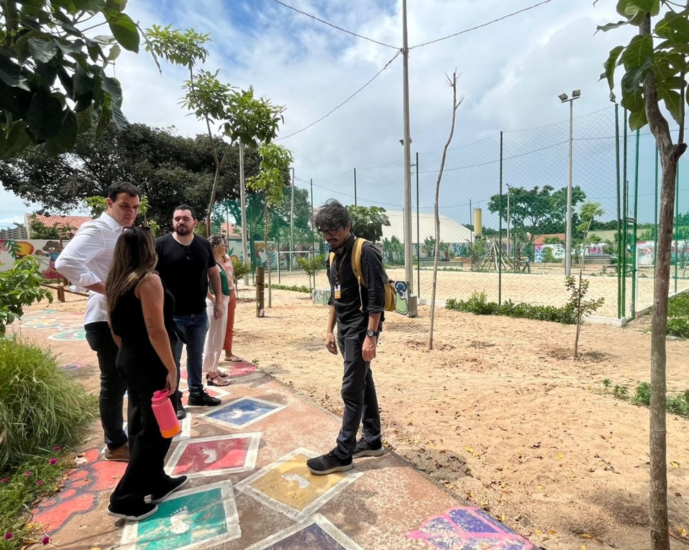 Programação incluiu visitação a microparques. (FOTO: Divulgação/Iplanfor)